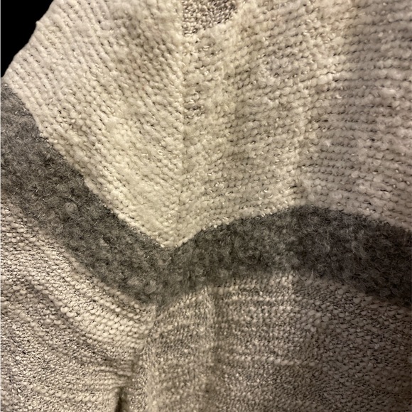 Zara Stripe Duster Long Coat - Picture 7 of 9